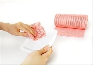 Multi-purpose Non Woven Cleaning Wipe Roll for Household Bathroom