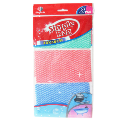 Custom Spunlace Nonwoven Household Cleaning Wipes Lint Free Rags for Window