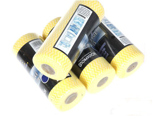 Super Absorbent Industrial or Hospital Cleaning Cloth Roll Antibacterial