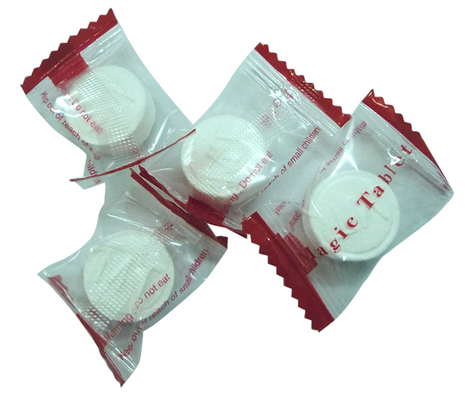 Mini Magic Coin Tissue Compressed Towel Candy Package with 100% Natural Pulp