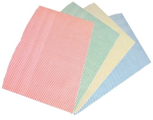 Multi Color Microfiber Dishcloths Non Woven Cleaning CLoth High Strength