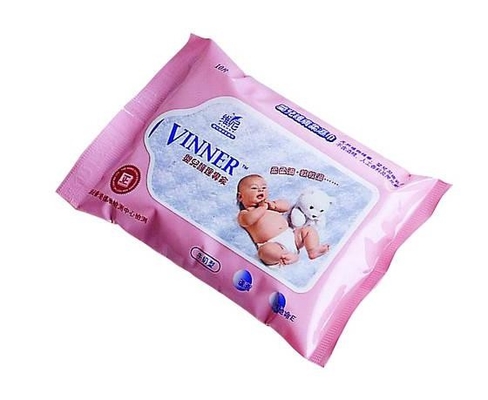 Nature White Fabric Non woven Wet Wipes Baby Skin Care Tissue Antibacterial